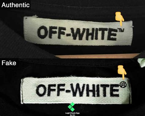 real vs fake off white bag|false off white meaning.